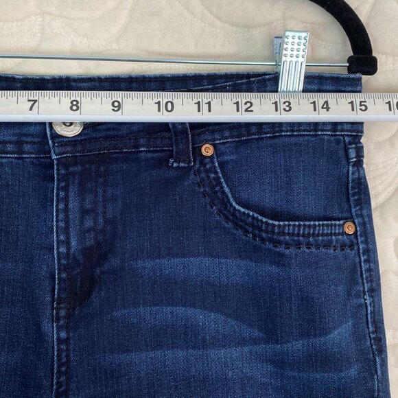 INC Denim Blue Jeans Boot Leg Regular Fit Short Size 8PS - Picture 7 of 10